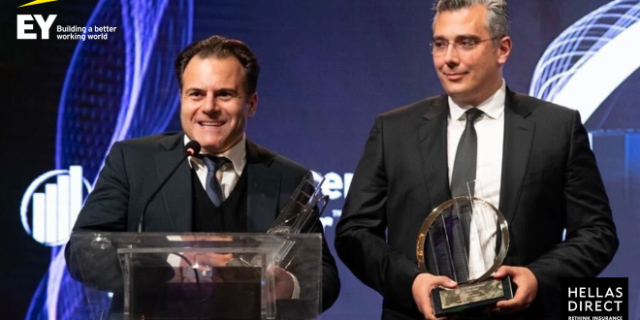 Επιχειρηματίες της Χρονιάς στον διαγωνισμό EY Entrepreneur Of The Year™ Cyprus 2022 οι συνιδρυτές της ασφαλιστικής Hellas Direct, Αλέξης Πανταζής και Αιμίλιος Μάρκου