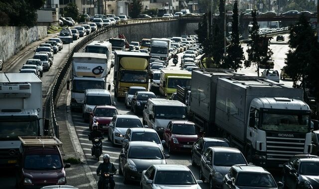 Κίνηση στους δρόμους: Στο κόκκινο ο Κηφισός – LIVE ΧΑΡΤΗΣ