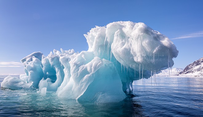 Πώς προκύπτουν τα σχήματα του λιωμένου πάγου