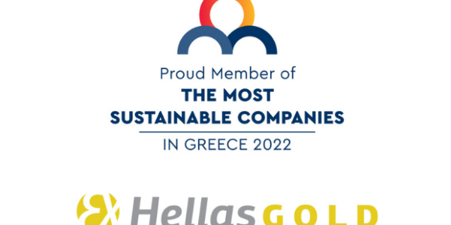 H Ελληνικός Χρυσός μεταξύ των «The Most Sustainable Companies in Greece 2022»