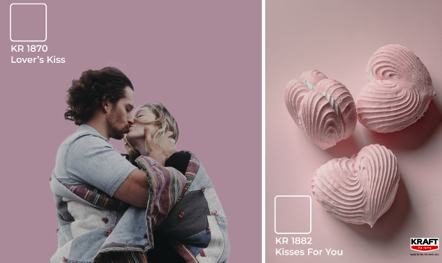 Η KRAFT Paints γιορτάζει τον Άγιο Βαλεντίνο μέσα από το χρώμα