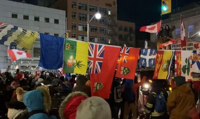 Καναδάς: Σε κατάσταση έκτακτης ανάγκης η Οτάβα – Αποκλεισμένο από διαδηλωτές το κέντρο πάνω από μία εβδομάδα