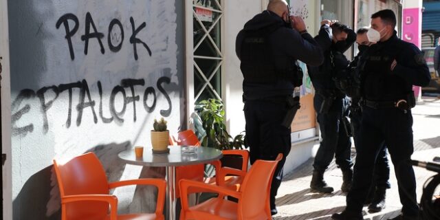 Ομόνοια: Σφραγίστηκε ο σύνδεσμος του ΠΑΟΚ που λειτουργούσε παράνομα