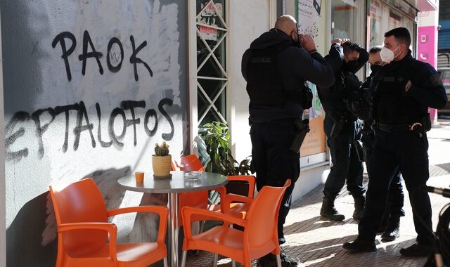 Ομόνοια: Σφραγίστηκε ο σύνδεσμος του ΠΑΟΚ που λειτουργούσε παράνομα