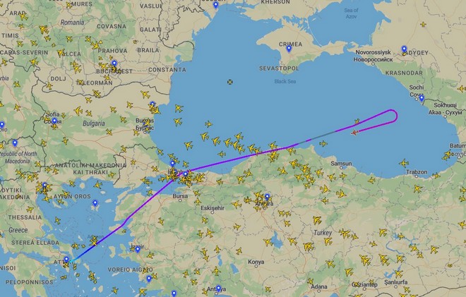 Πόλεμος στην Ουκρανία: Πτήση της Aegean προς τη Μόσχα, γύρισε στην Αθήνα