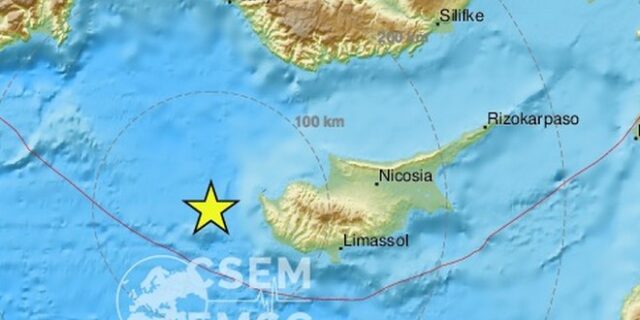 Σεισμός 5,1 Ρίχτερ στην Κύπρο