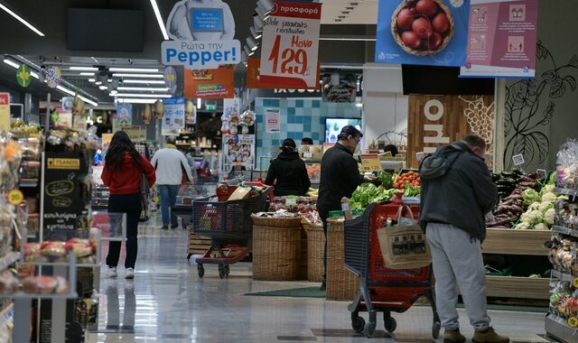 Πληθωρισμός: Ρεκορ 25ετίας με 6,2% τον Ιανουάριο – Εκτόξευση τιμών στα προϊόντα