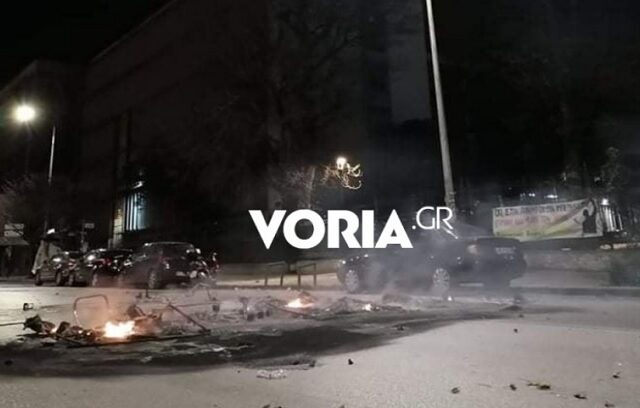 Θεσσαλονίκη: Επίθεση με μολότοφ κατά αστυνομικών