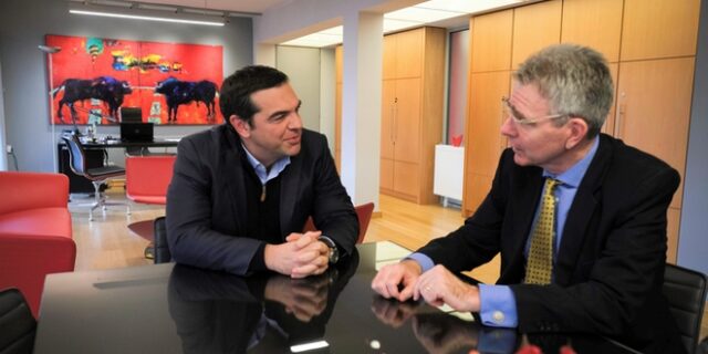 Τσίπρας σε Πάιατ: Τεράστιας σημασίας η αμερικανίκη πίεση στην Τουρκία