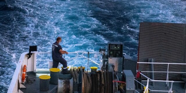 Κατέπλευσε στο λιμάνι της Μήλου το “Διονύσιος Σολωμός”