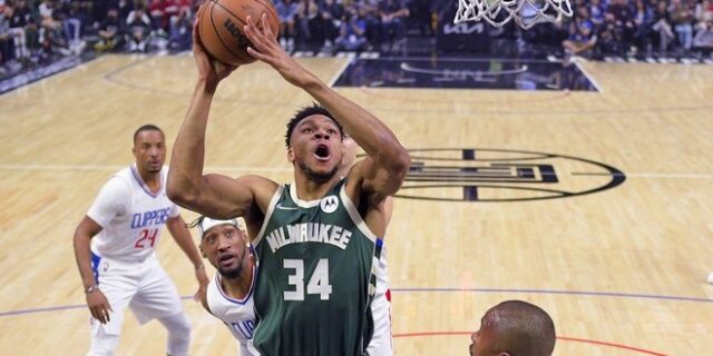 Κλίπερς – Μπακς 113-137: Αντετοκούνμπο και Μιλγουόκι σάρωσαν το LA πριν συναντήσουν τον ΛεΜπρόν