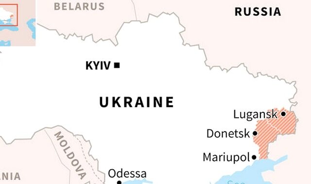 Ρωσία – Ουκρανία: Η ισορροπία δυνάμεων και η διαμάχη σε 5 χάρτες