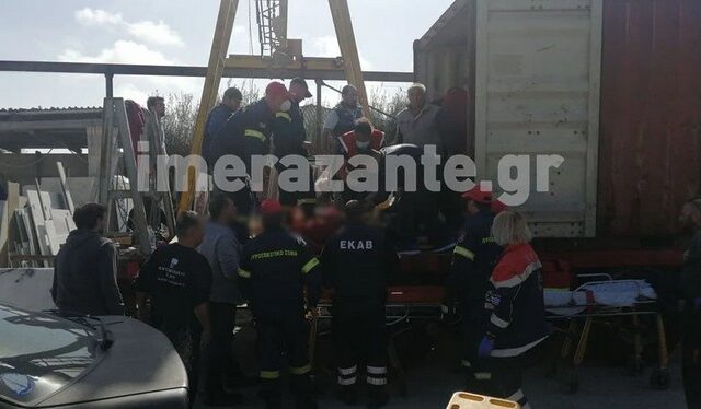 Ζάκυνθος: Νεκρός εργάτης- Καταπλακώθηκε από μάρμαρα
