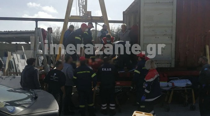 Ζάκυνθος: Νεκρός εργάτης- Καταπλακώθηκε από μάρμαρα