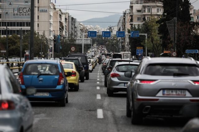 Κίνηση στους δρόμους: Στο κόκκινο πολλές περιοχές – LIVE ΧΑΡΤΗΣ