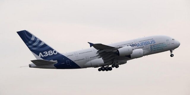 Θηριώδες αεροσκάφος της Airbus πέταξε με 100% μαγειρικό λάδι