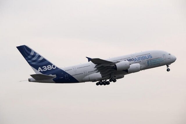 Θηριώδες αεροσκάφος της Airbus πέταξε με 100% μαγειρικό λάδι