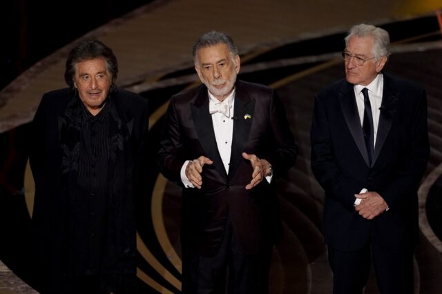 Όσκαρ 2022: “The Godfather” Reunion – Αποθέωση για Κόπολα, Πατσίνο, Ντε Νίρο