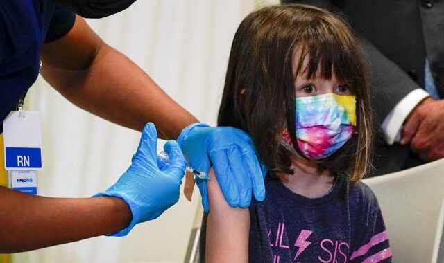 Εμβόλιο Pfizer: Πόσο μειώνει τον κίνδυνο νοσηλείας στα παιδιά 5-11 ετών