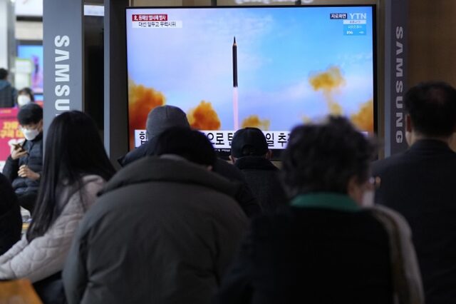 Η Βόρεια Κορέα εκτόξευσε ακόμη έναν πύραυλο αγνώστου τύπου