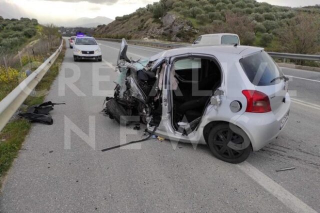 Τραγωδία στην Κρήτη: Δύο νεκροί σε τροχαίο δυστύχημα