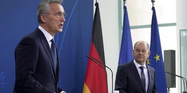 Σολτς – Στόλτενμπεργκ: Στήριξη στην Ουκρανία, αλλά καμία στρατιωτική εμπλοκή