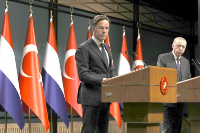 Τουρκία: Της έπλεξε το εγκώμιο ο Ολλανδός Πρωθυπουργός -“Ικανοποιημένοι από τον ηγετικό της ρόλο”