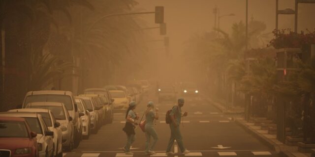Έντονη μεταφορά σκόνης από την Αφρική στην Ευρώπη