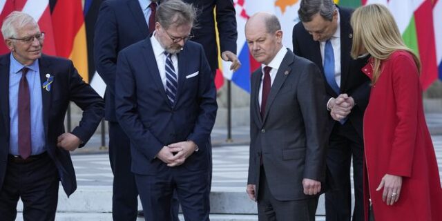 Σύνοδος Κορυφής: Άναψε κόκκινο στην Ουκρανία ο Σολτς