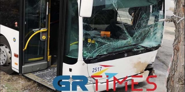 Θεσσαλονίκη: Νεκρός οδηγός από σύγκρουση λεωφορείου με ΙΧ