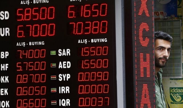 Τουρκία: Καλπάζει ασυγκράτητος ο πληθωρισμός στο 73,5%