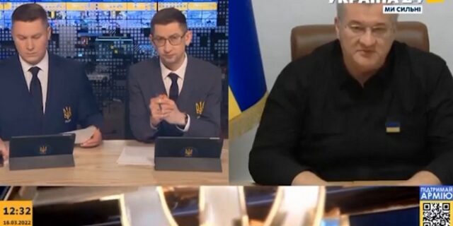 Ουκρανία: Το χακάρισμα στην ουκρανική τηλεόραση και η απάντηση Ζελένσκι
