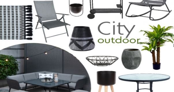 City Patio:Μοντέρνα καθιστικά και χρηστικές  τραπεζαρίες διακοσμούν τις βεράντες των σπιτιών στην πόλη