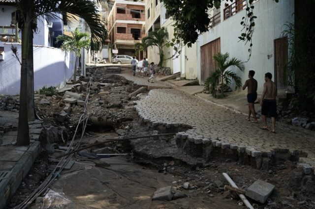 Βραζιλία: Καταρρακτώδεις βροχές στο Ρίο ντε Ζανέιρο – Τουλάχιστον 10 νεκροί και 9 αγνοούμενοι