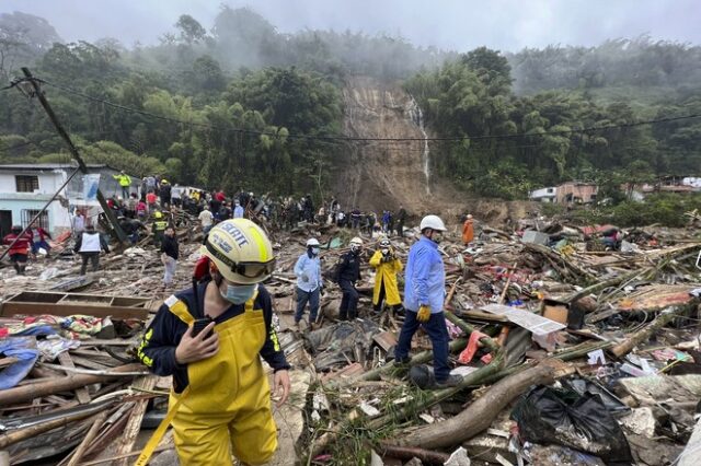 Κολομβία: Τουλάχιστον 12 νεκροί και 2 αγνοούμενοι από χείμαρρο λάσπης που έπληξε μεταλλείο