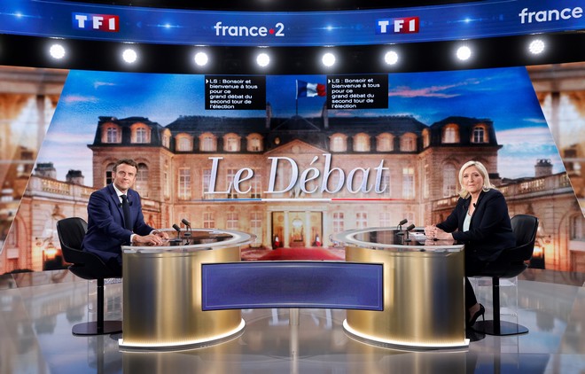 Γαλλικές εκλογές – Δημοσκόπηση: Πιο “πειστικός” και πιο “αλαζόνας” ο Μακρόν στο debate