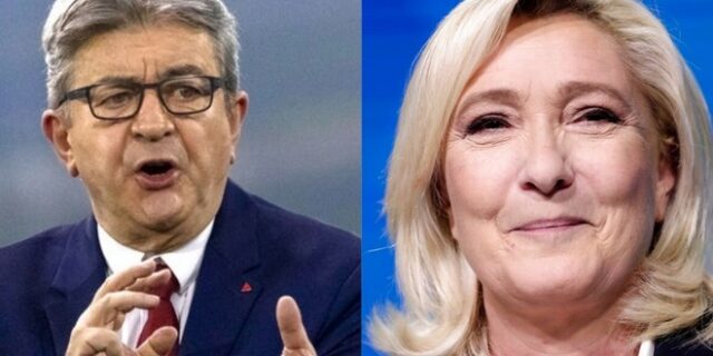 Γαλλικές εκλογές: Μικρότερη της μίας μονάδας η διαφορά Λεπέν – Μελανσόν