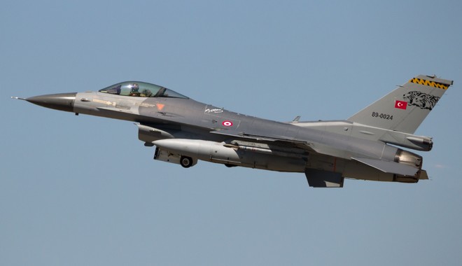 Υπερπτήση τουρκικών F-16 πάνω από Καστελόριζο και Ρω