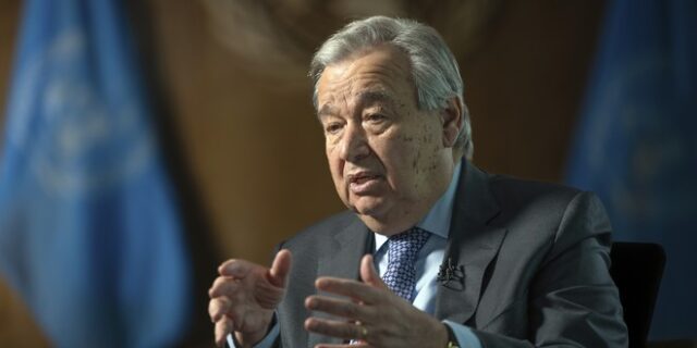 Ουκρανία:  “Συγκλονισμένος” ο Γκουτέρες από την επίθεση στο σχολείο της Μπιλοχορίβκα-60 άμαχοι νεκροί