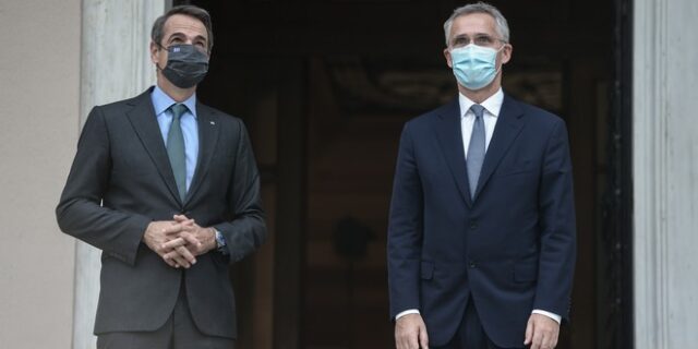 Μητσοτάκης σε Στόλτενμπεργκ: Η Τουρκία υπονομεύει το ΝΑΤΟ την ώρα της κρίσης με Ρωσία