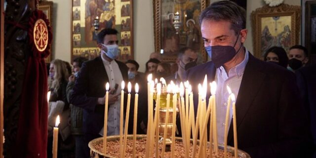 Μητσοτάκης: Στον Άγιο Νικόλαο Χαλέπας Χανίων για την Ακολουθία του Επιταφίου