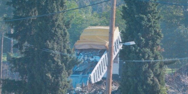 Θεσσαλονίκη: Άδειαζε μπάζα στα Ιαματικά Λουτρά Θέρμης
