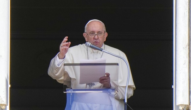 Πάπας Φραγκίσκος: “Ακούγονται περισσότερο τα όπλα από τις καμπάνες της Ανάστασης”