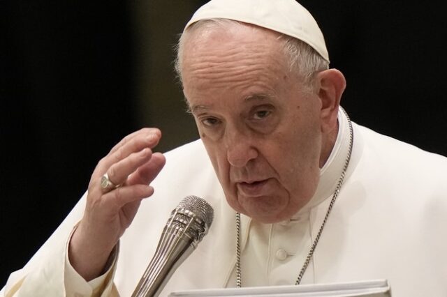 Πάπας Φραγκίσκος: Έκκληση για ανθρωπιστικούς διαδρόμους στη Μαριούπολη