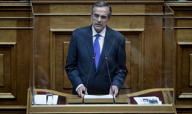 Σοκ στη ΝΔ για τον μαχητή του τάγματος Αζόφ στη Βουλή – Πυρά από Σαμαρά, μισόλογα από Μαξίμου