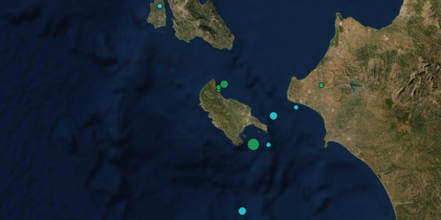 Ασθενείς σεισμοί 4 και 3,8 Ρίχτερ ταρακούνησαν τη Ζάκυνθο