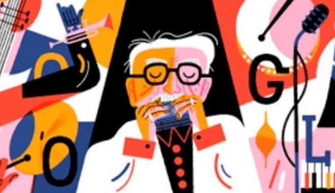 Τουτς Τίλεμανς: Αφιερωμένο στον μοναδικό τζαζίστα το Doodle της Google
