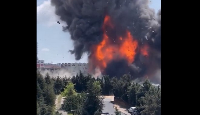 Τουρκία: Μεγάλη έκρηξη σε εργοστάσιο στην Τούζλα – Τρεις νεκροί και 9 τραυματίες