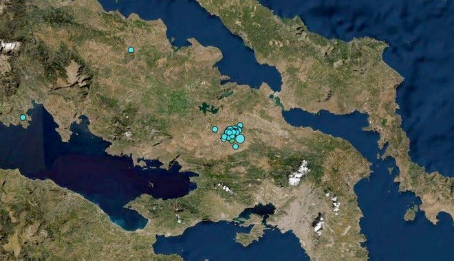 Νέος, διπλός σεισμός στη Θήβα – Ξανά αισθητός στην Αττική