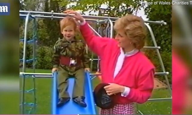 Σπάνιο βίντεο: Η Πριγκίπισσα Νταϊάνα παίζει με τους γιους της το 1986